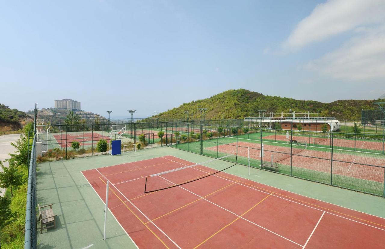 Gold City 1+1 Villa In Free Aquapark Alanya Exterior photo
