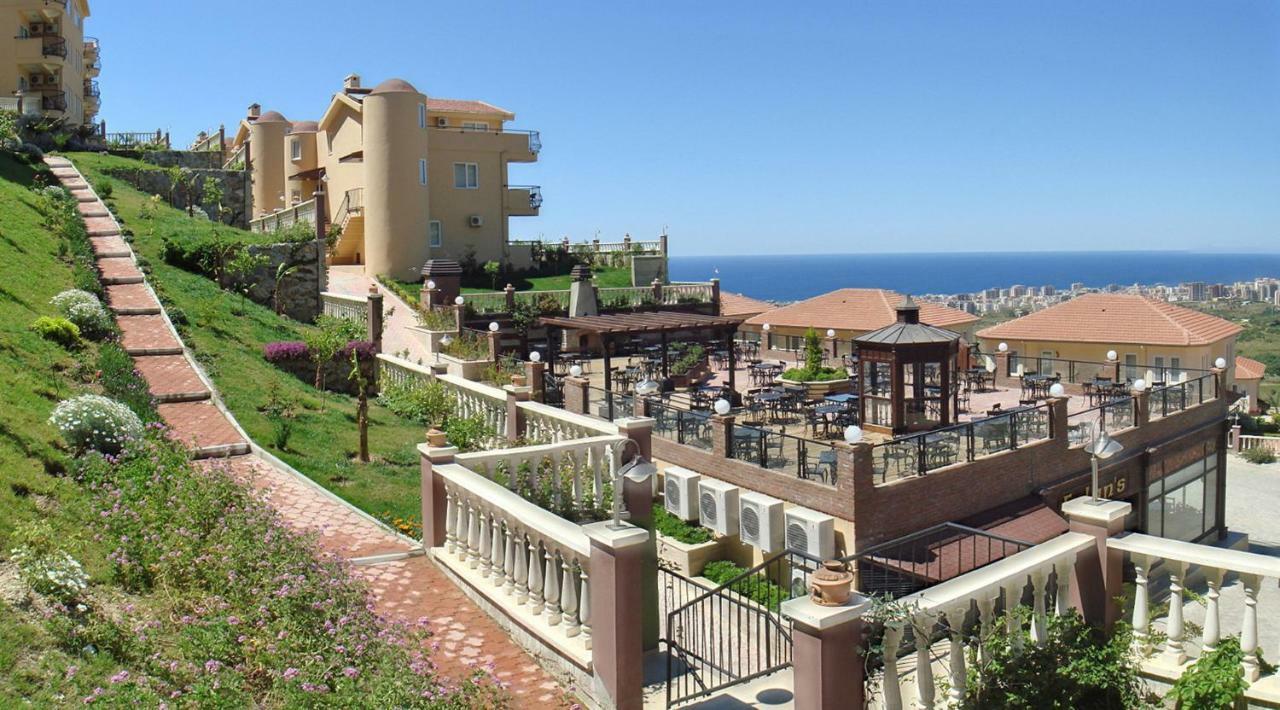 Gold City 1+1 Villa In Free Aquapark Alanya Exterior photo
