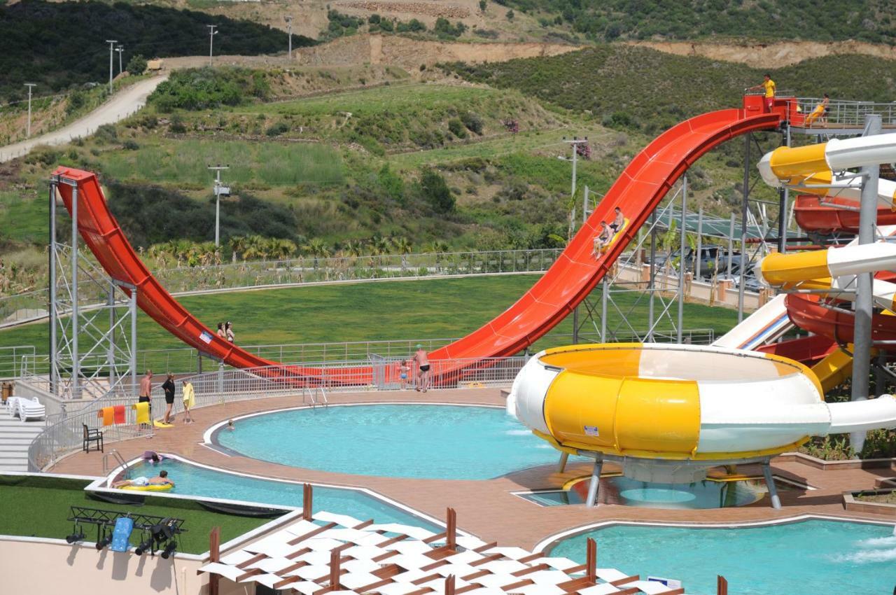 Gold City 1+1 Villa In Free Aquapark Alanya Exterior photo