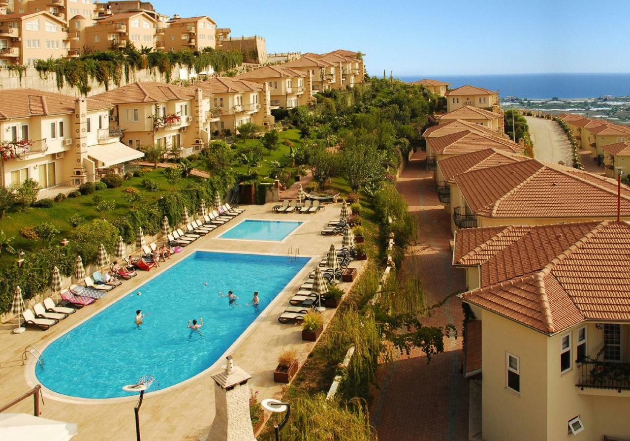 Gold City 1+1 Villa In Free Aquapark Alanya Exterior photo