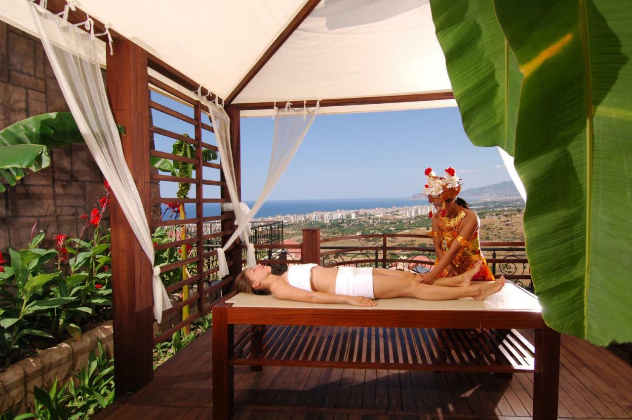 Gold City 1+1 Villa In Free Aquapark Alanya Exterior photo
